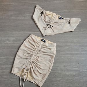 Babyboo Fashion Top + Skirt Set